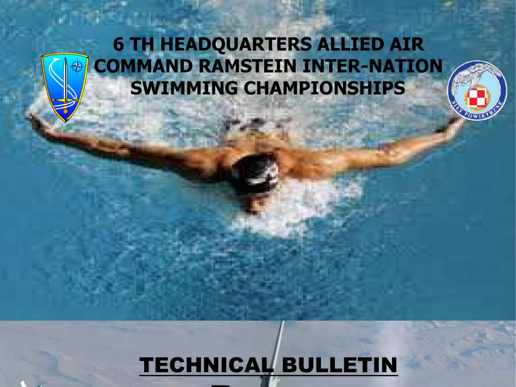6 th HQ AC Ramstein Inter-Nation Swimming Championships.
