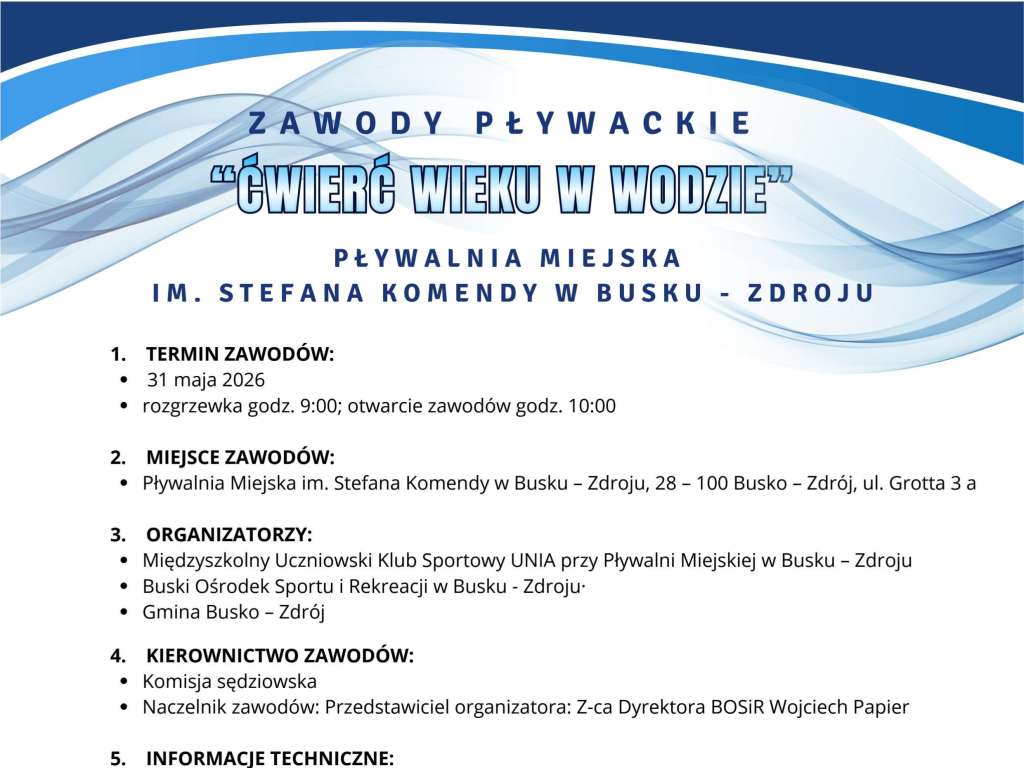 Ćwierć Wieku w Wodzie