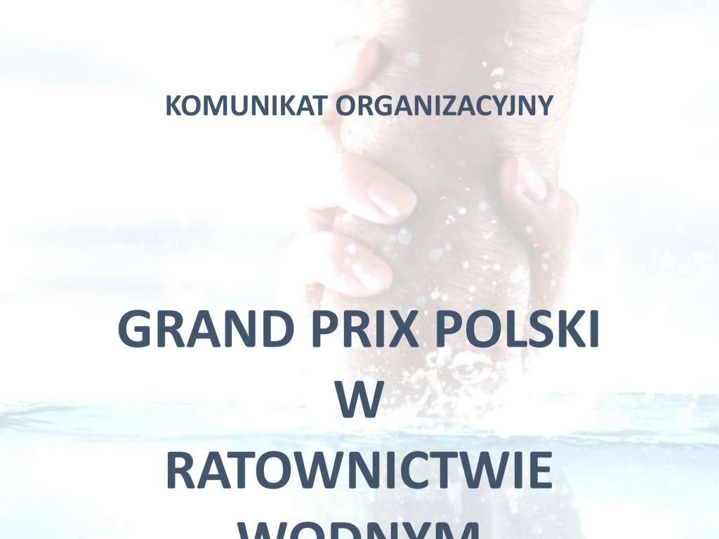 Grand Prix Polski w Ratownictwie Wodnym