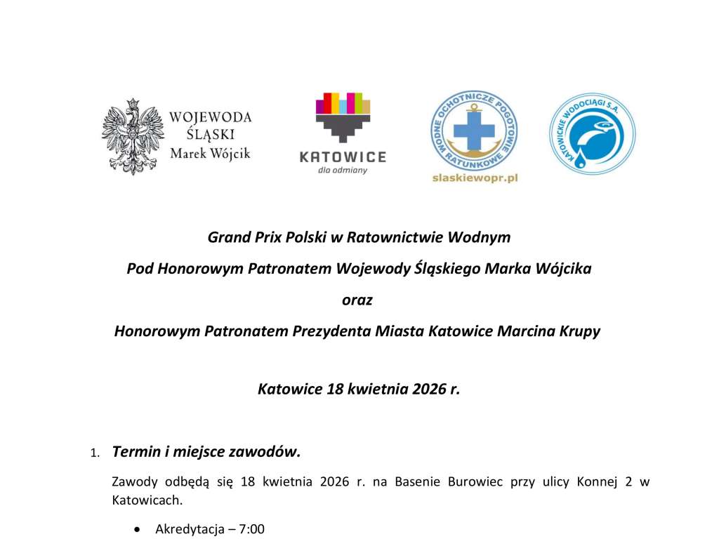 Grand Prix Polski w Ratownictwie Wodnym