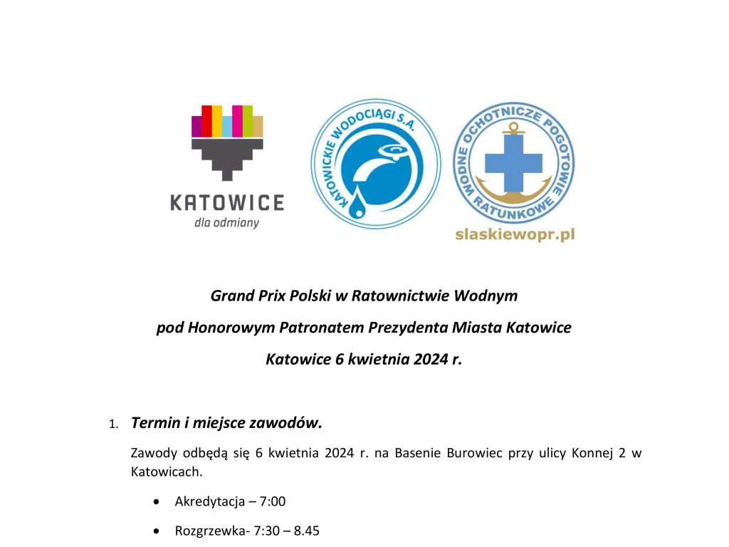 Grand Prix Polski w Ratownictwie Wodnym