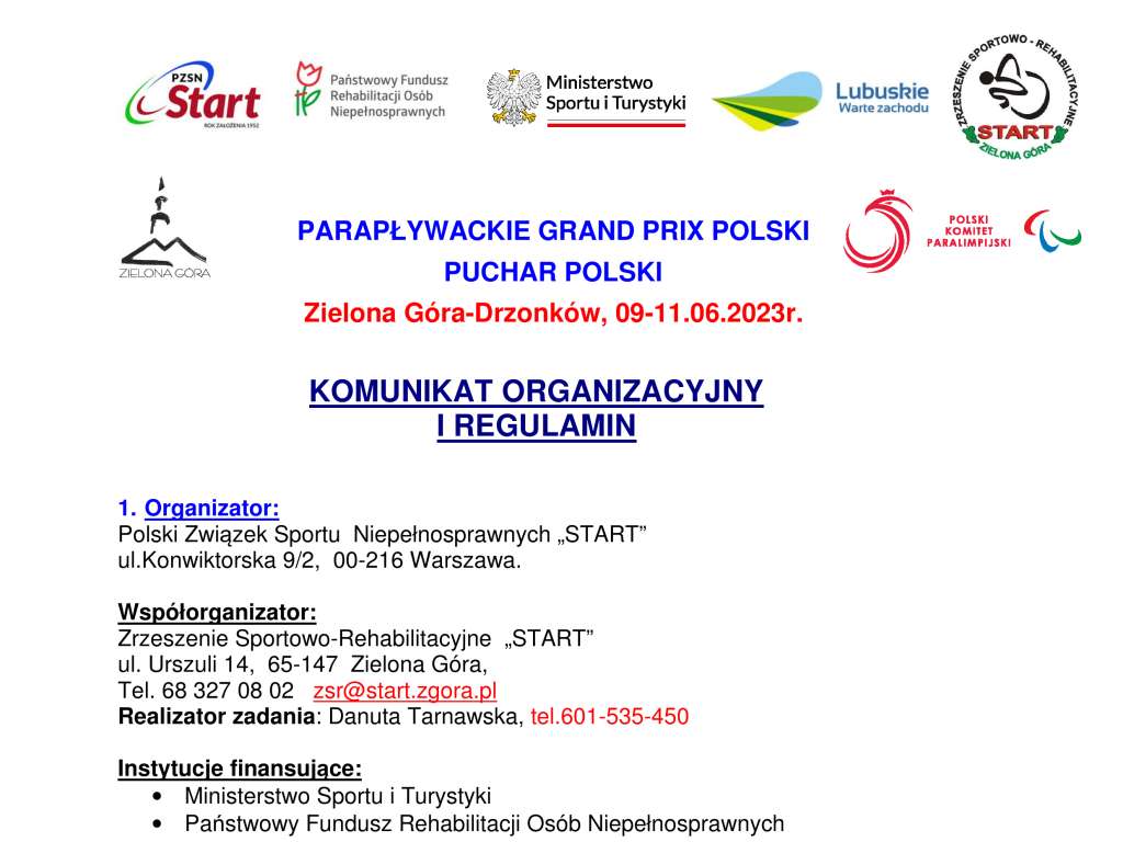 II Parapływackie Grand Prix Polski Puchar Polski