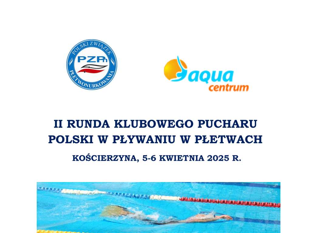 II runda Klubowego Pucharu Polski w Pływaniu w Płetwach