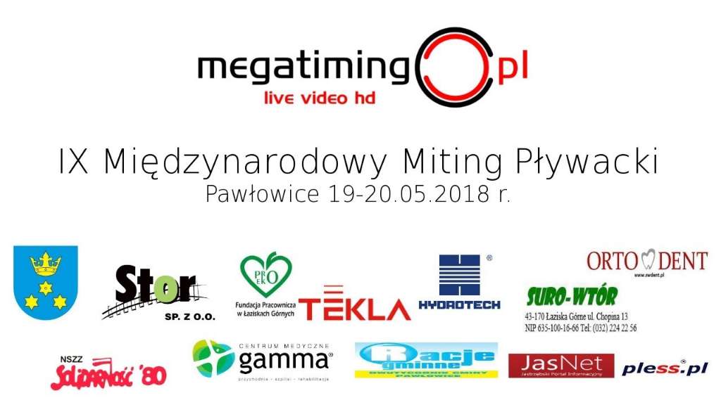 IX Międzynarodowy Miting Pływacki