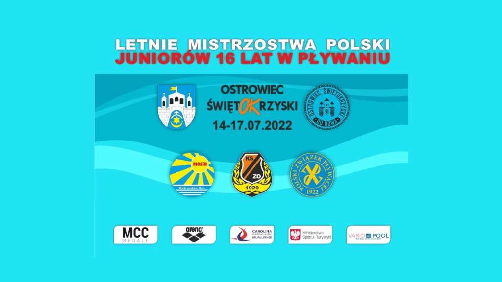 Letnie Mistrzostwa Polski Juniorów 16 lat w pływaniu