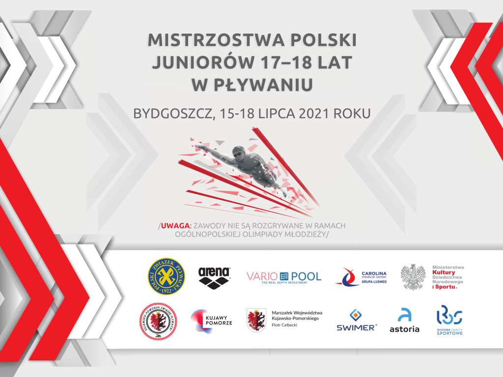 Letnie Mistrzostwa Polski Juniorów 17-18 lat w pływaniu