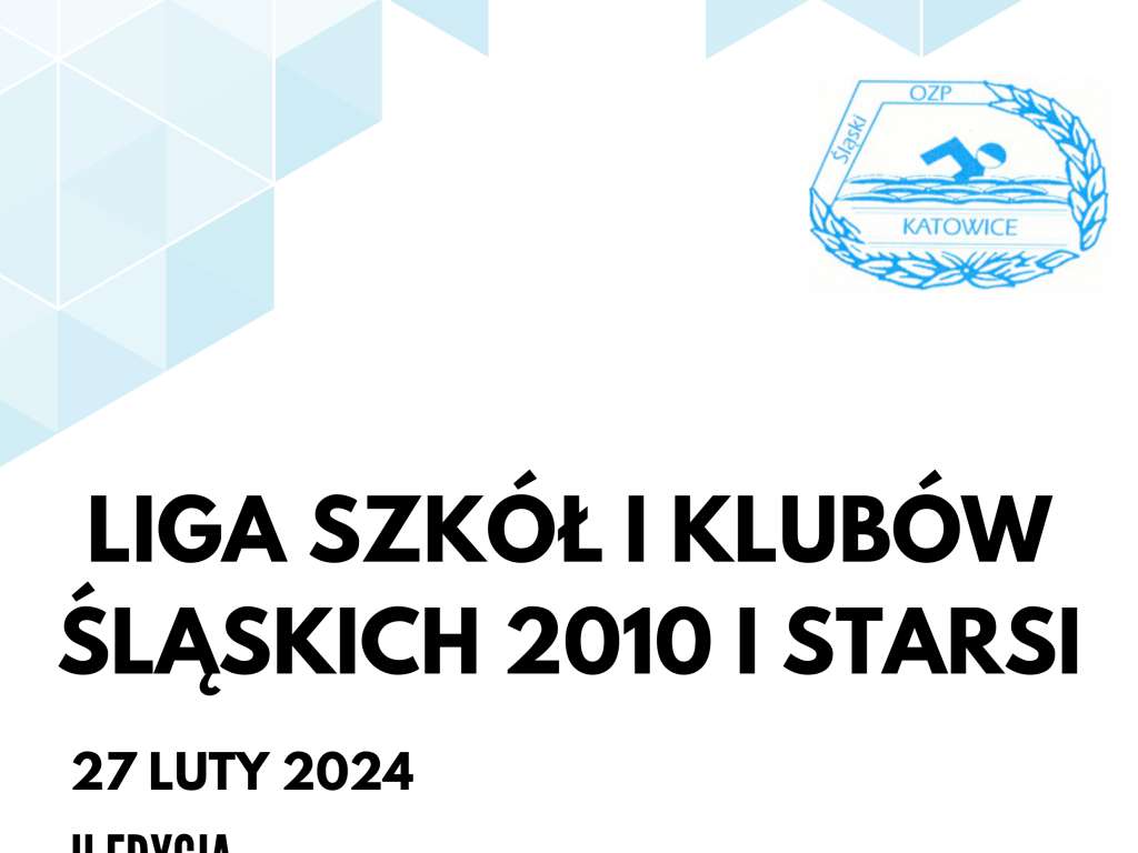 Liga Szkół i Klubów Śląskich rocznika 2010 i starsi - II runda