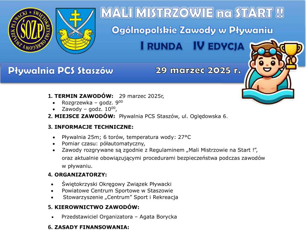 Mali Mistrzowie na Start !! – I runda