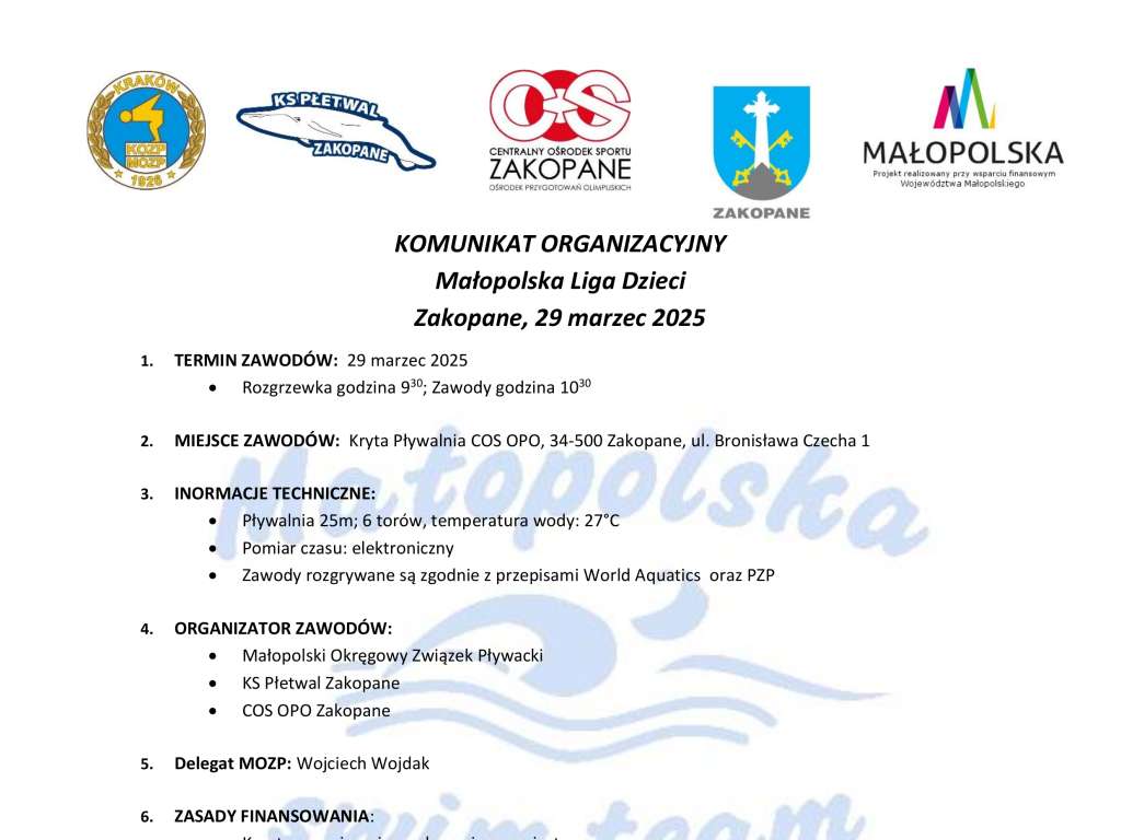 Małopolska Liga Dzieci Edycja II