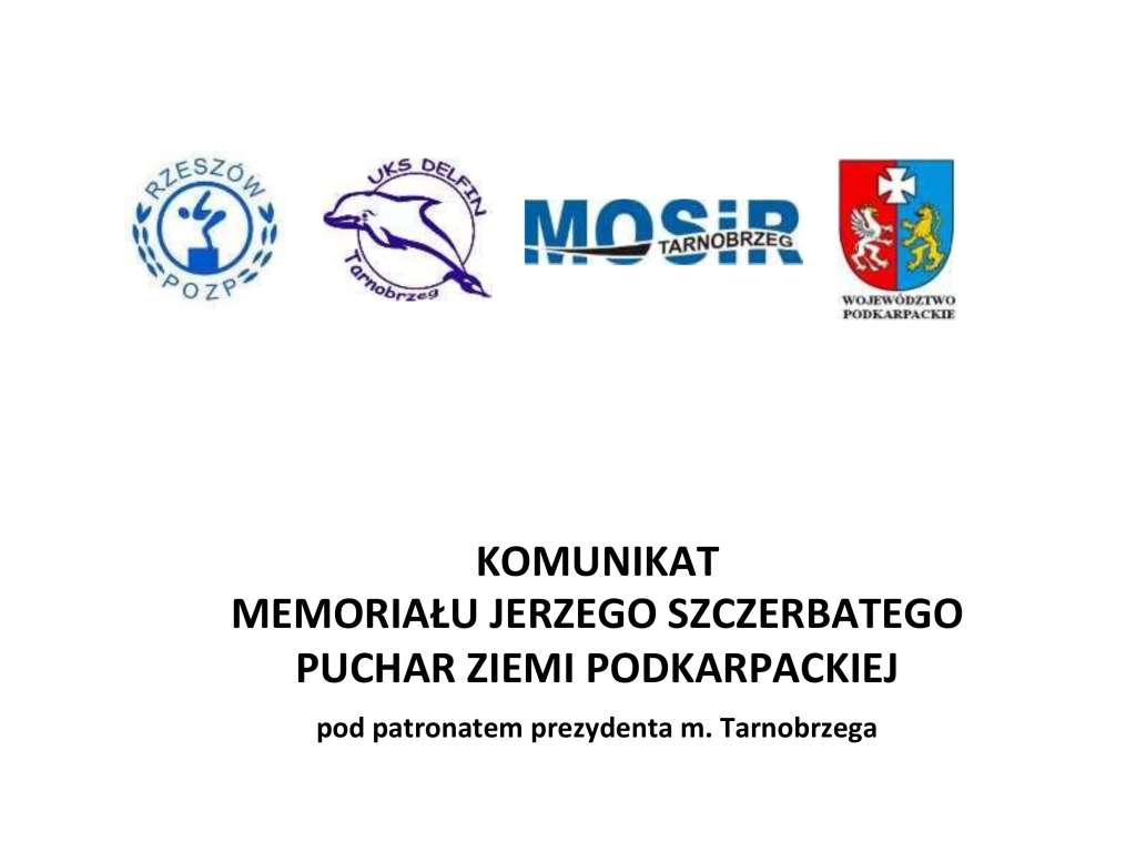 Memoriał Jerzego Szczerbatego - Puchar Ziemi Podkarpackiej 2024