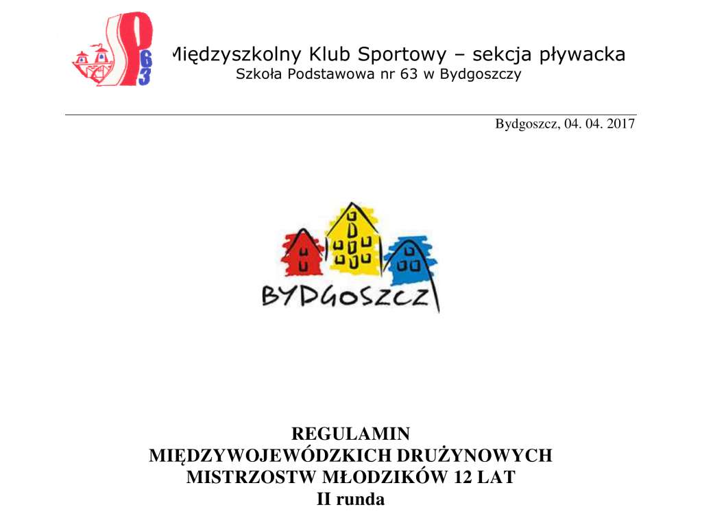 Międzywojewódzkie Drużynowe Mistrzostwa Młodzików 12 lat runda II