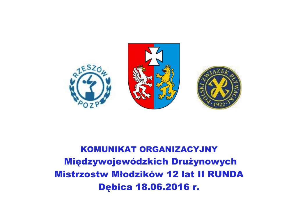 Międzywojewódzkie Drużynowe Mistrzostwa Młodzików 12lat Runda II