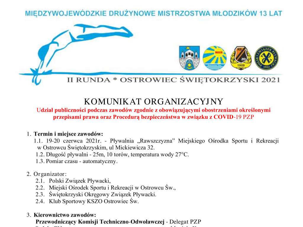 Międzywojewódzkie Drużynowe Mistrzostwa Młodzików 13 lat RUNDA II