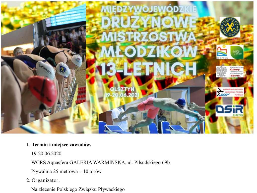 Międzywojewódzkie Drużynowe Mistrzostwa Młodzików 13 lat RUNDA II