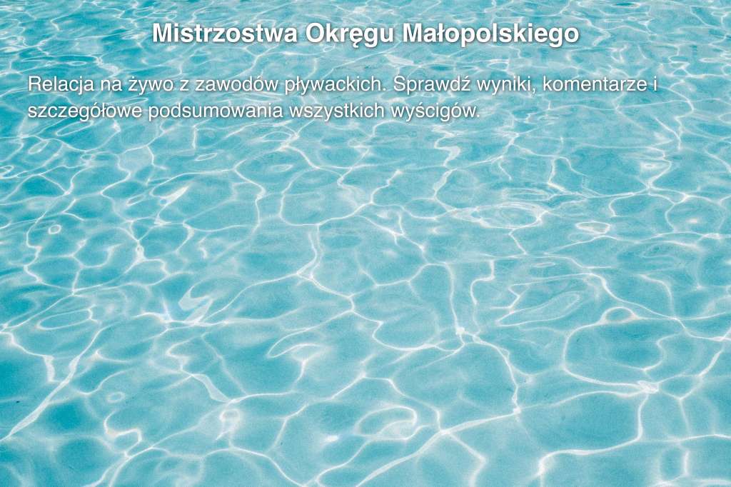Mistrzostwa Okręgu Małopolskiego