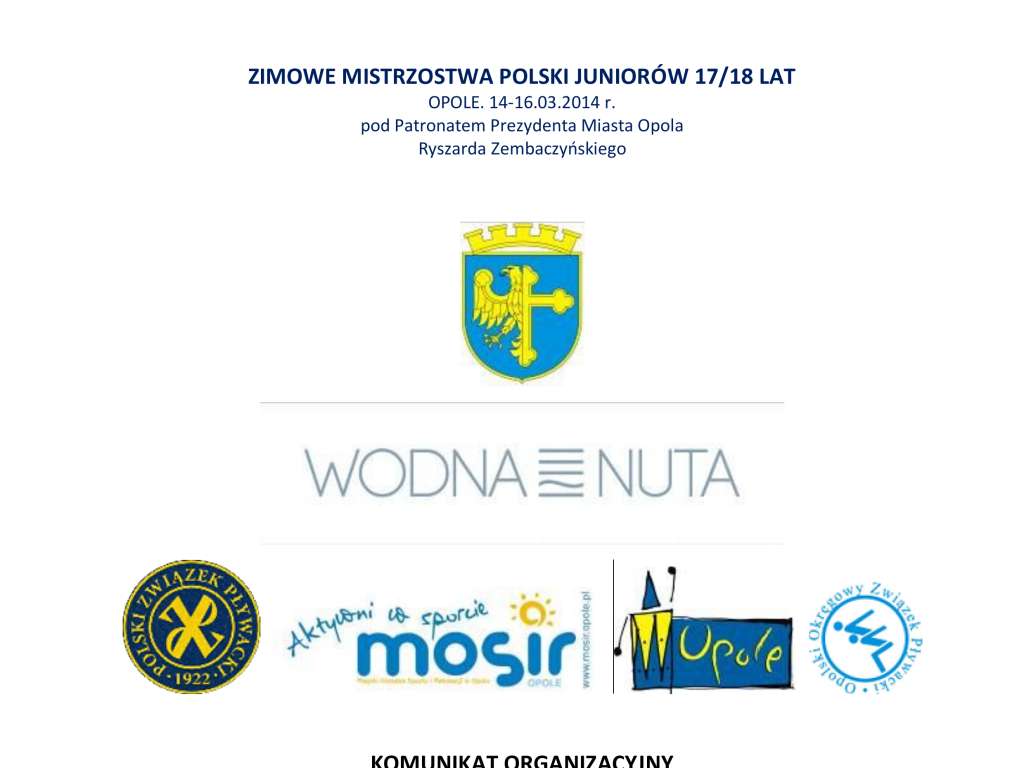 Mistrzostwa Polski Juniorów 17-18 lat