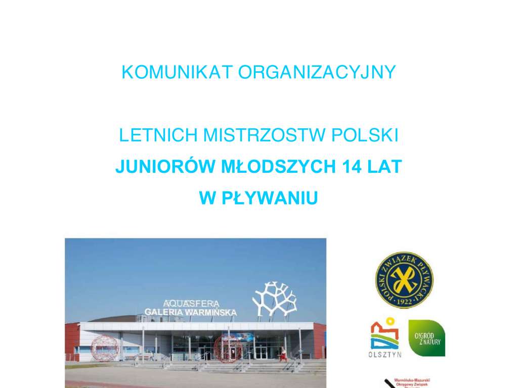 Mistrzostwa Polski Juniorów Młodszych 14 lat