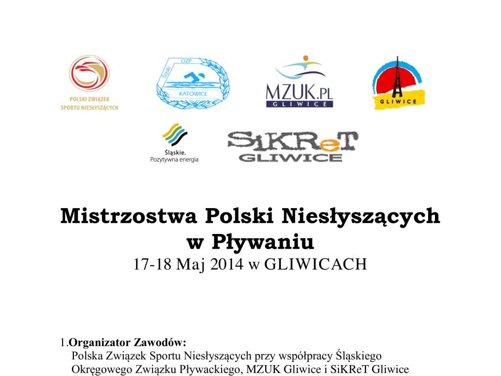 Mistrzostwa Polski Niesłyszących w Pływaniu