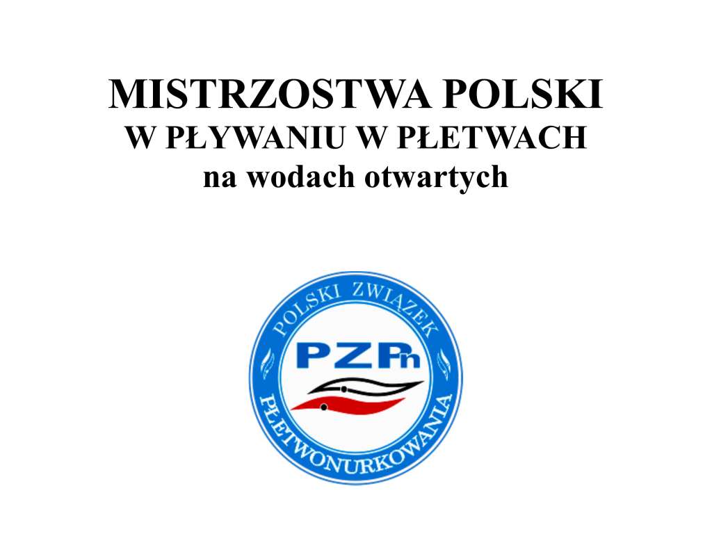 Mistrzostwa Polski w pływaniu w płetwach na wodach otwartych