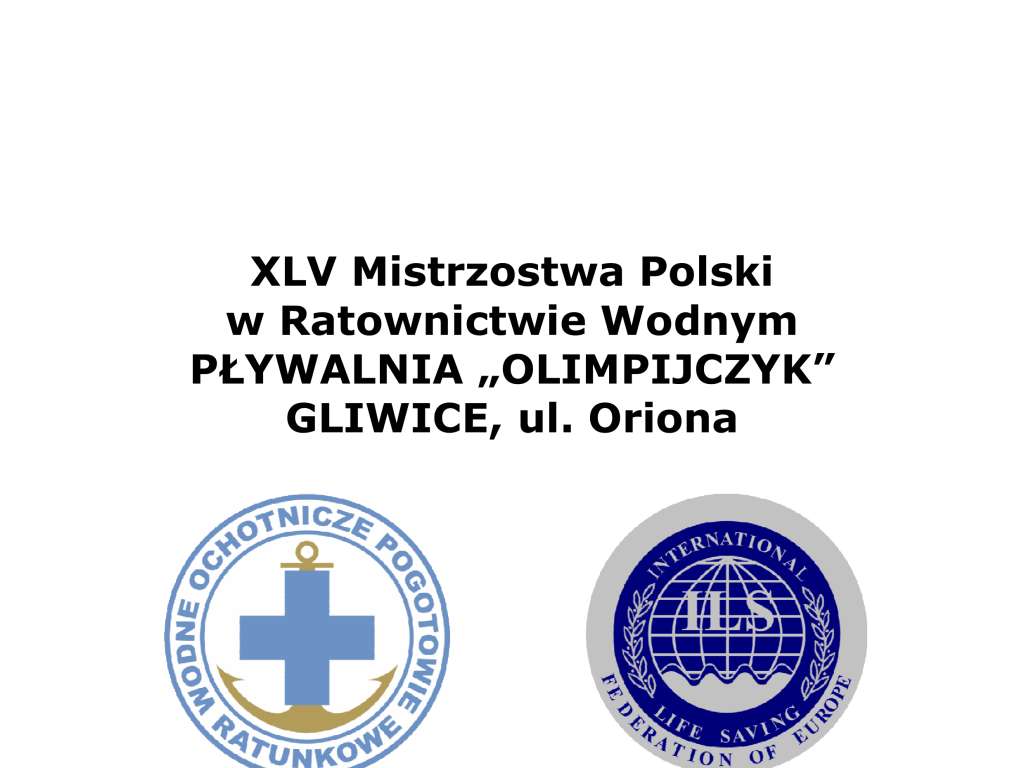 Mistrzostwa Polski w Ratownictwie Wodnym