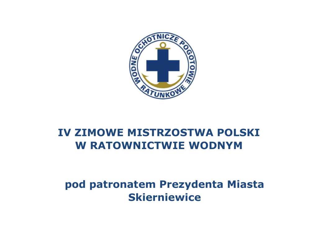 Mistrzostwa Polski w Ratownictwie Wodnym