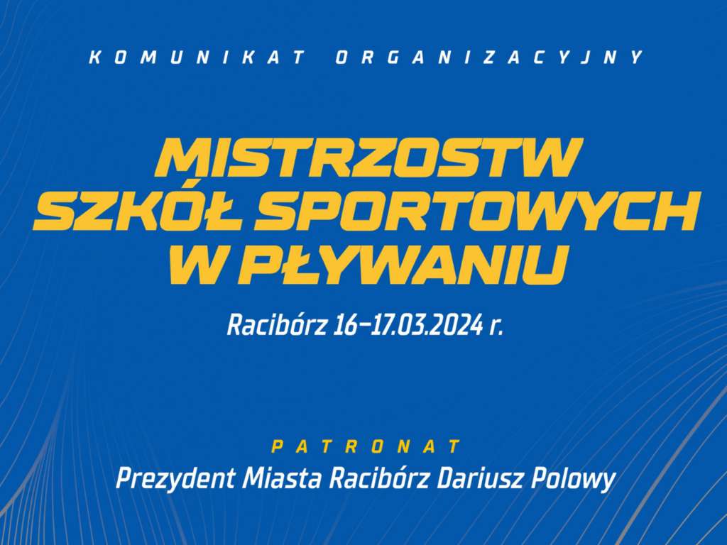 Mistrzostwa Szkół Sportowych w pływaniu