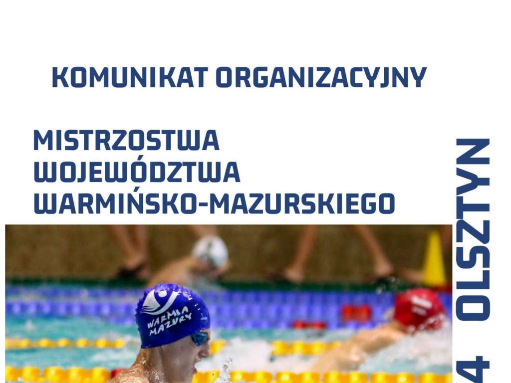 Mistrzostwa Województwa Warmińsko-Mazurskiego w pływaniu