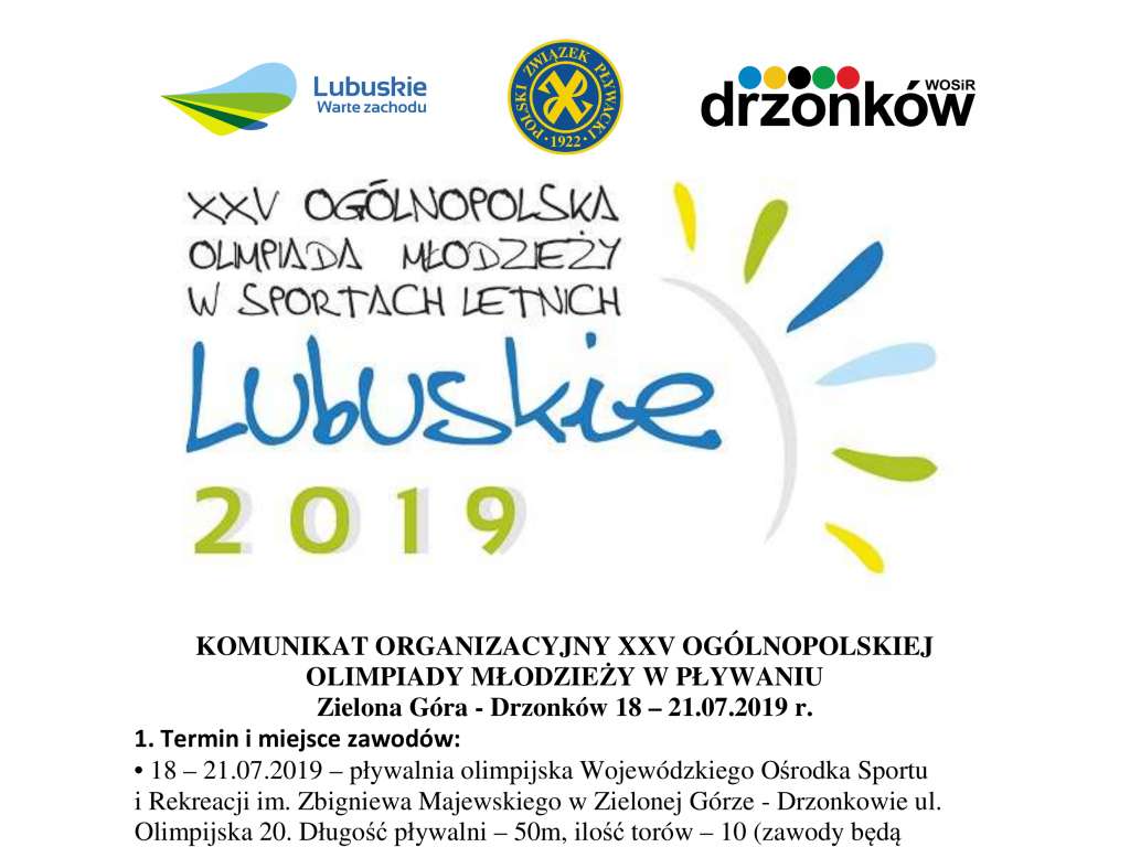 Ogólnopolska Olimpiada Młodzieży Mistrzostwa Polski Juniorów 17-18 lat