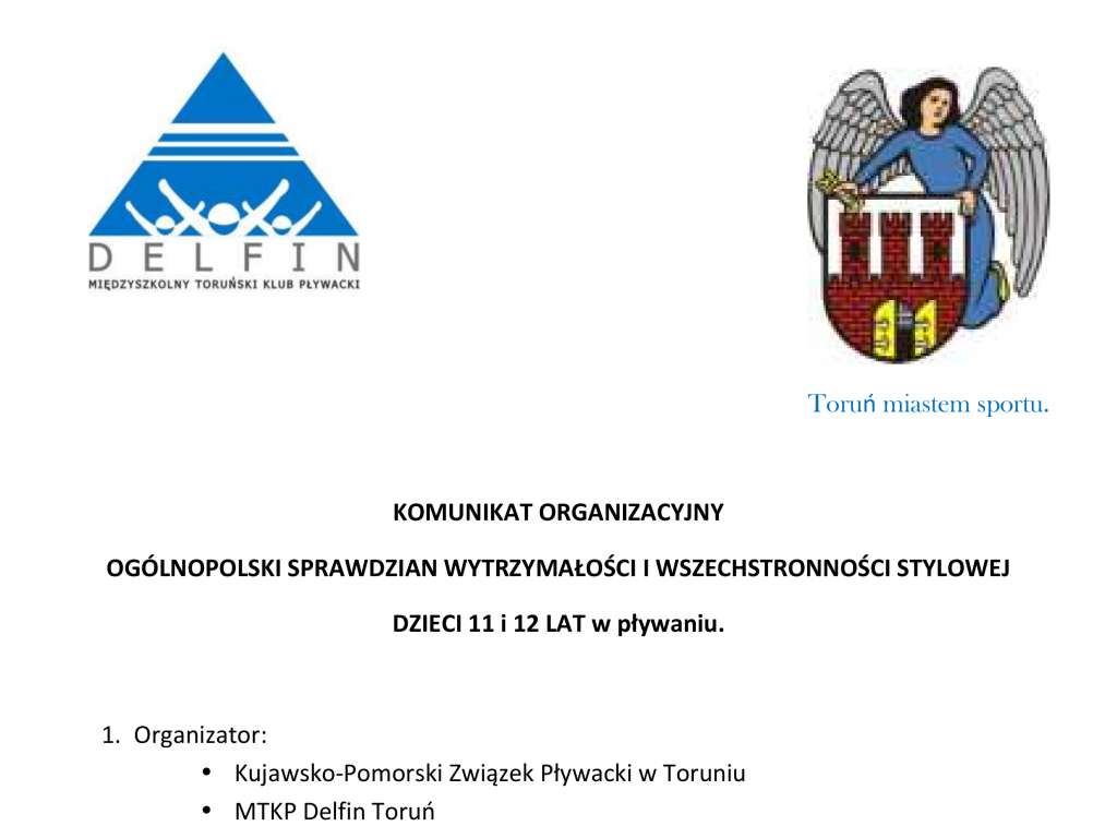 Ogólnopolski Sprawdzian Wszechstronności i Wytrzymałości Stylowej 11,12 lat