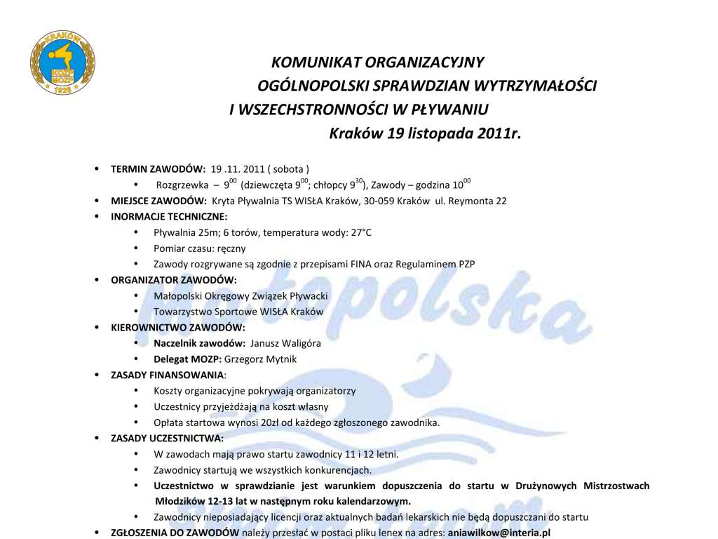 Ogólnopolski Sprawdzian Wytrzymałości i Wszechstronności Stylowej