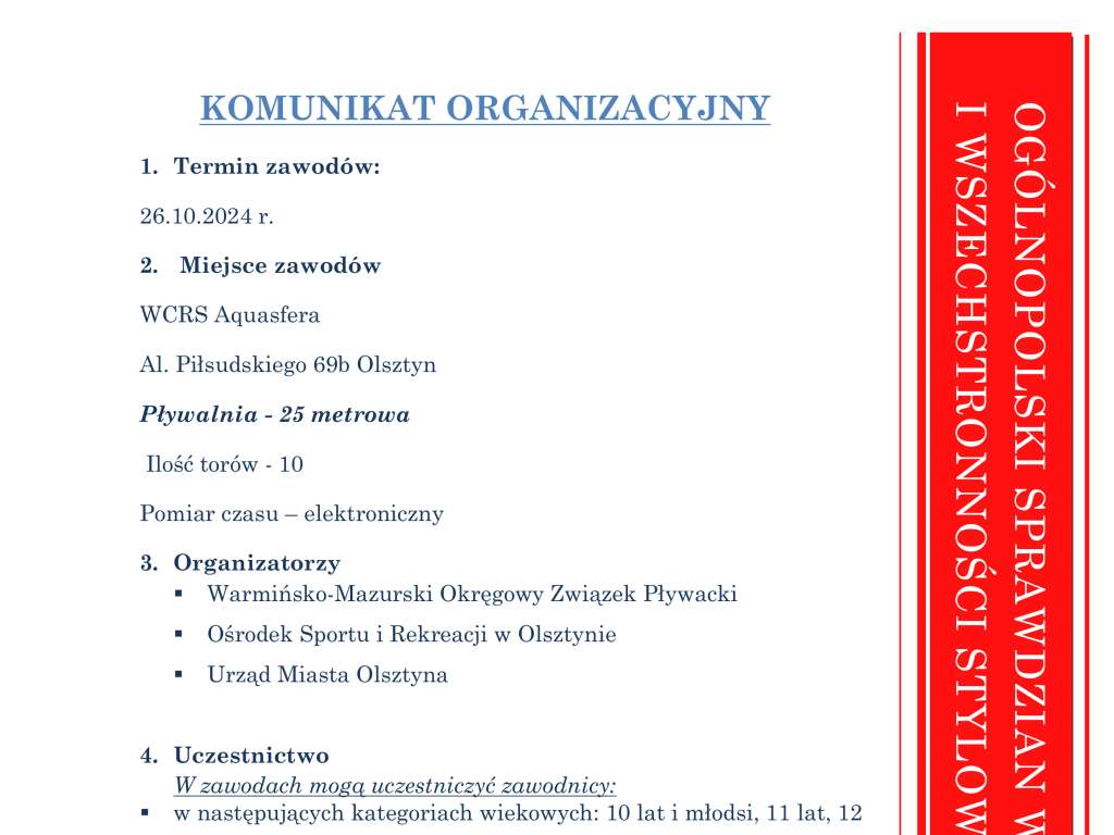 Ogólnopolski Sprawdzian Wytrzymałości i Wszechstronności Stylowej