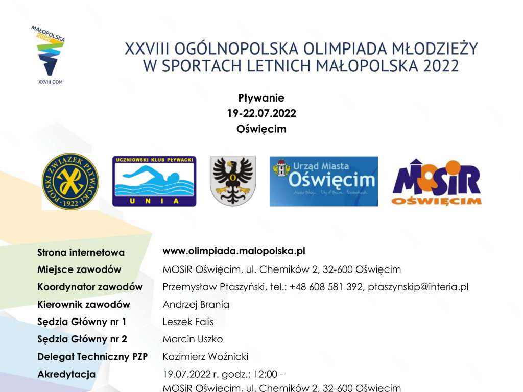 OOM / Mistrzostwa Polski Juniorów 17-18 lat