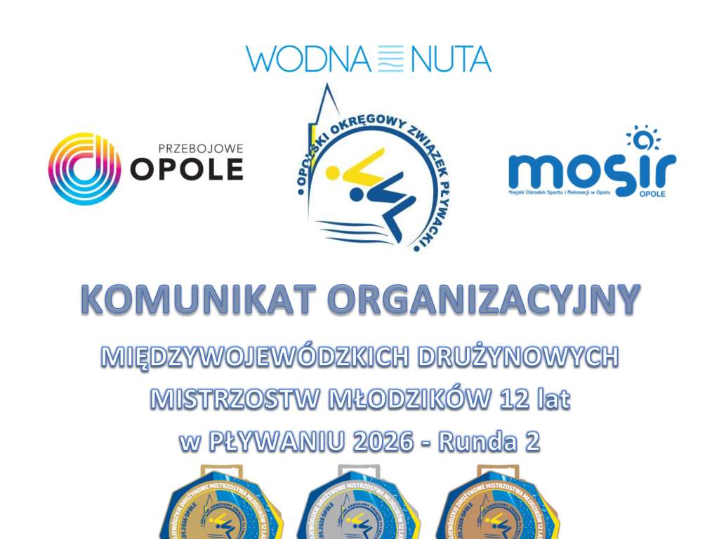 Otwarte Międzywojewódzkie Drużynowe Mistrzostwa Młodzików 12 lat oraz Drużynowy Wielobój Pływacki Dzieci 10-11 lat