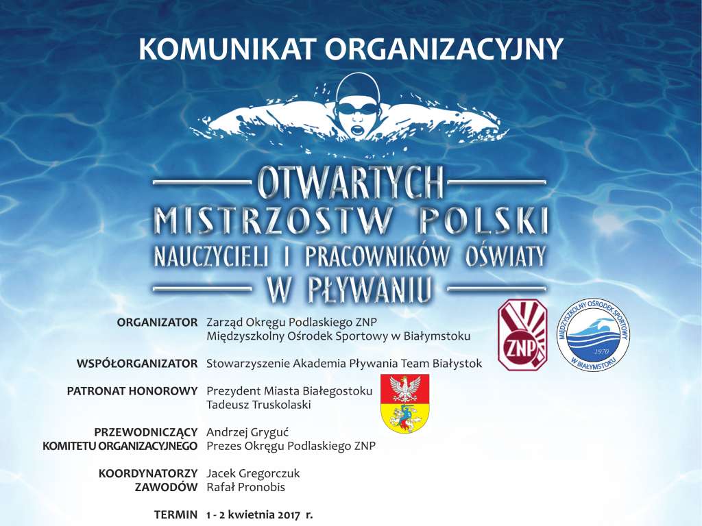 Otwarte Mistrzostwa Polski Nauczycieli i Pracowników Oświaty w Pływaniu