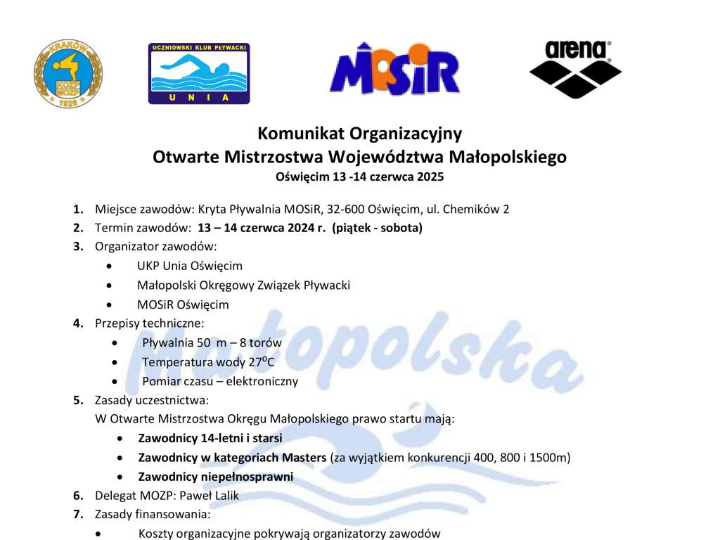 Otwarte Mistrzostwa Województwa Małopolskiego