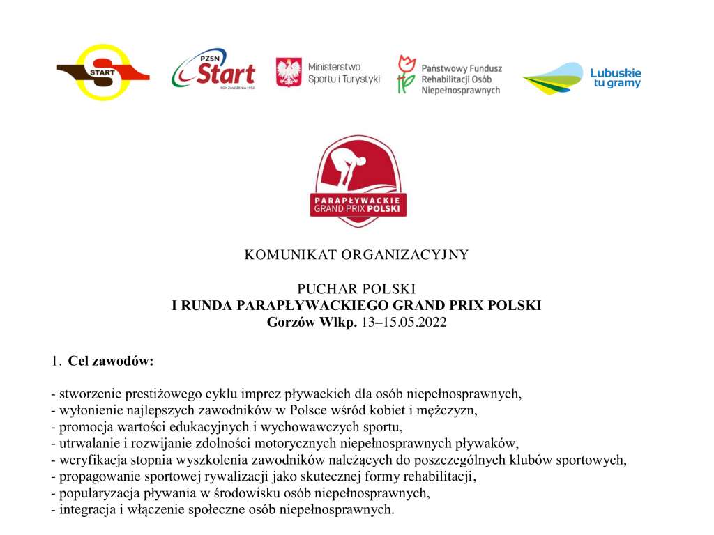 Parapływackie Grand Prix Polski Runda I