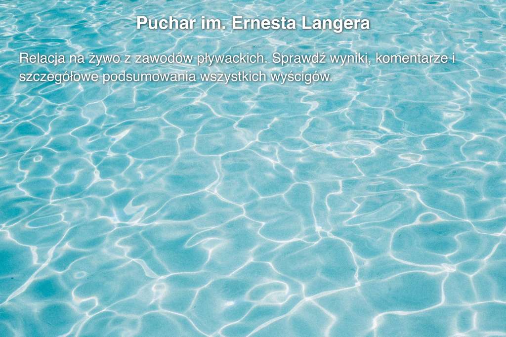 Puchar im. Ernesta Langera
