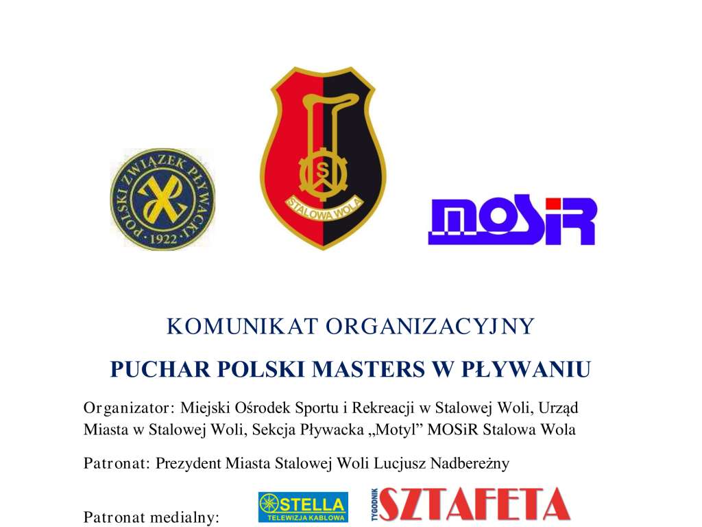 Puchar Polski Masters w Pływaniu