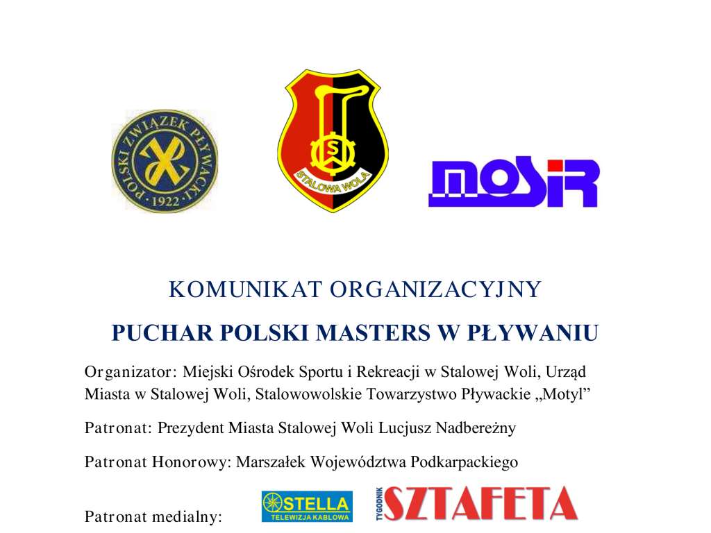 Puchar Polski Masters w pływaniu