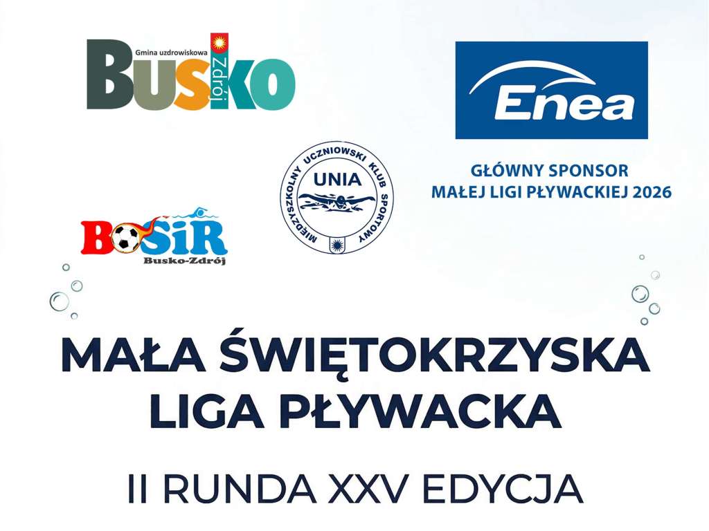 Świętokrzyska Liga Pływacka – II runda Małej Ligi