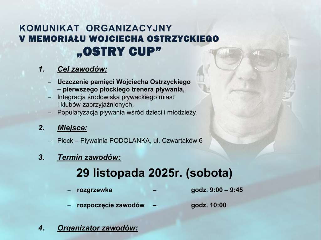 V Memoriał Wojciecha Ostrzyckiego OSTRY CUP
