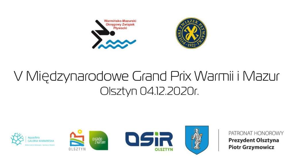 V Międzynarodowe Grand Prix Warmii i Mazur 12 lat i starsi