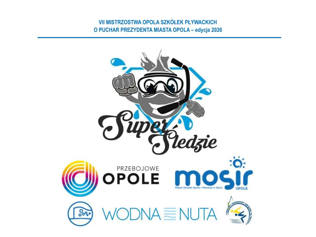 VII Mistrzostwa Opola Szkółek Pływackich o Puchar Prezydenta Miasta Opole