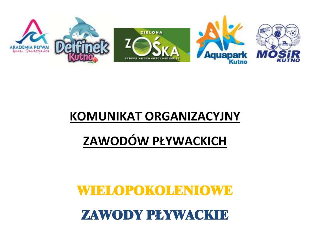 Wielopokoleniowe Zawody Pływackie Kutno 2025