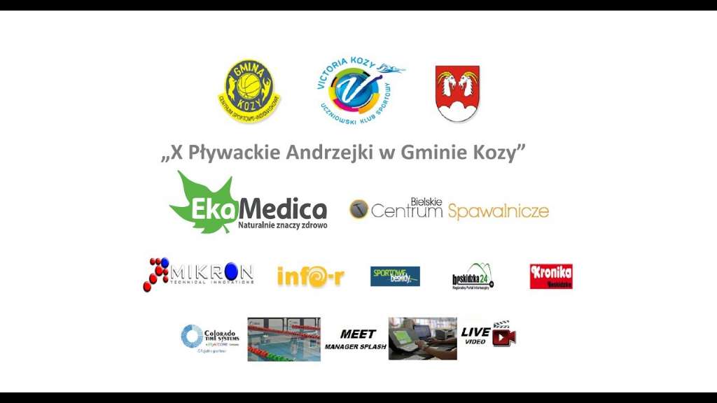 X Pływackie Andrzejki w Gminie Kozy