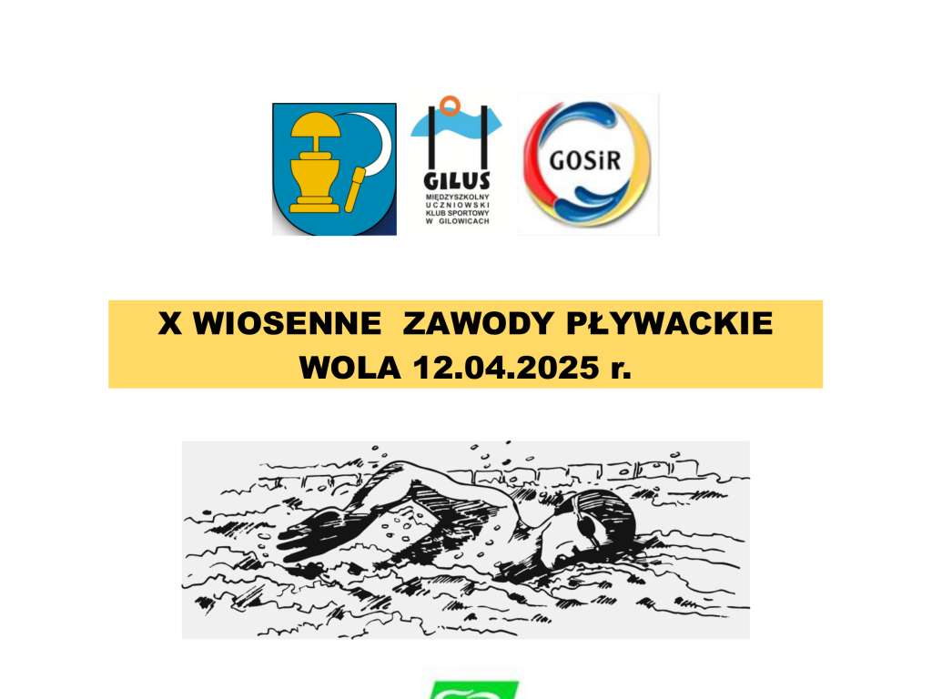 X Wiosenne Zawody Pływackie
