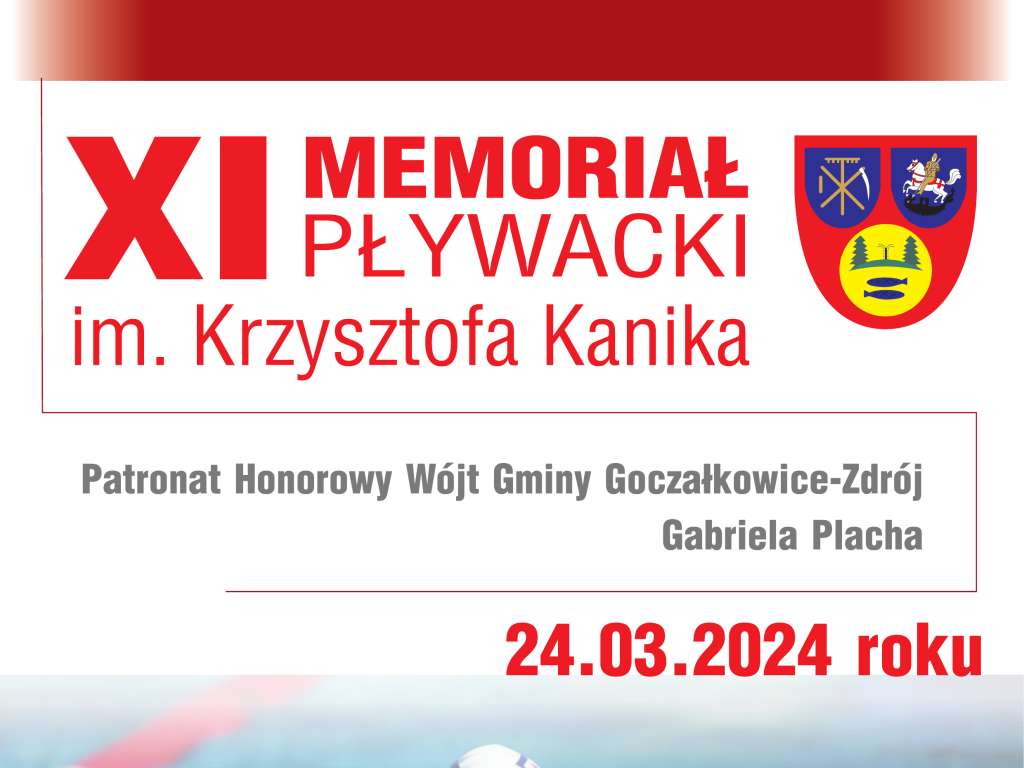 XI Memoriał Pływacki im. Krzysztofa Kanika
