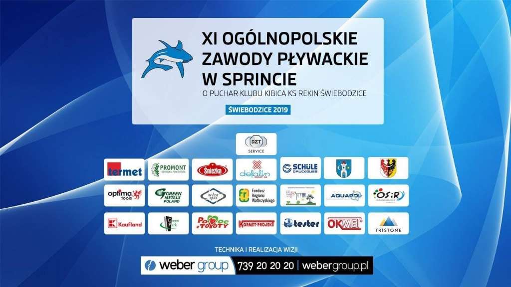 XI Ogólnopolskie Zawody Pływackie w Sprincie o Puchar Klubu Kibica KS Rekin Świebodzice