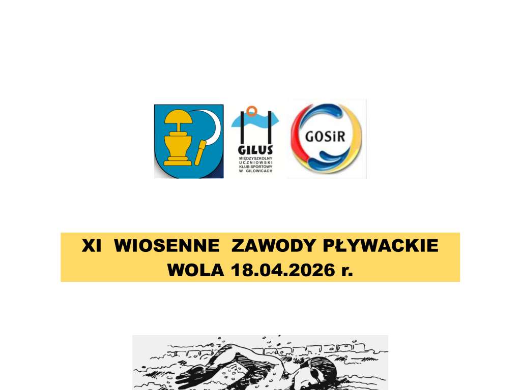 XI Wiosenne Zawody Pływackie