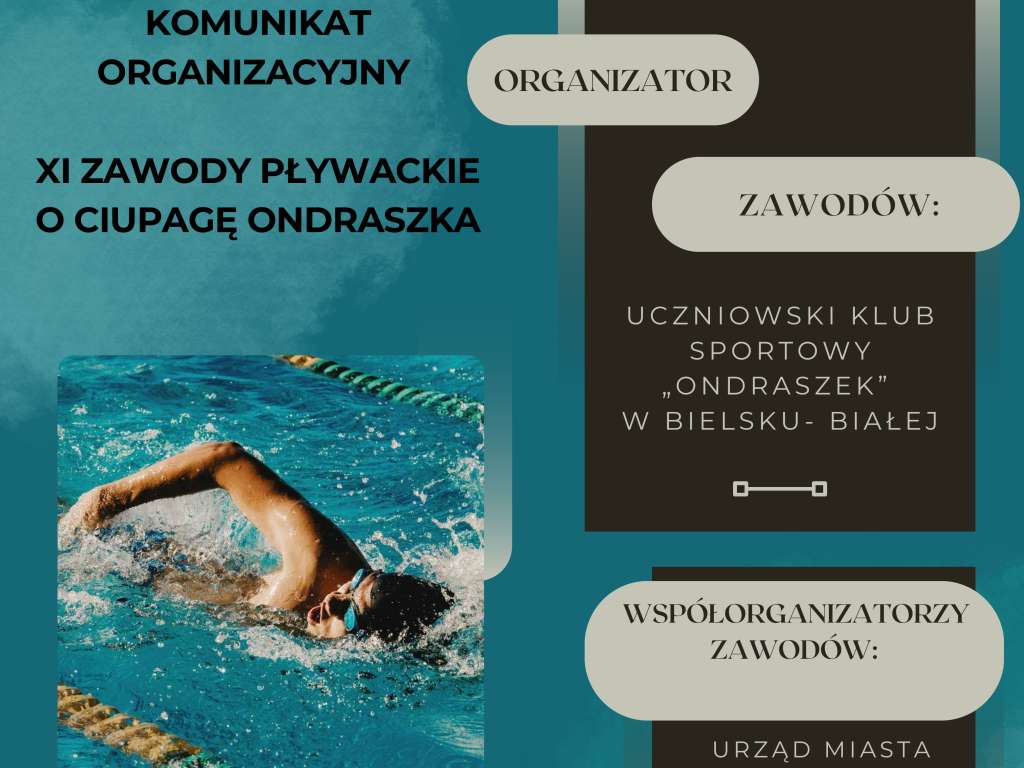 XI Zawody Pływackie o Ciupagę Ondraszka